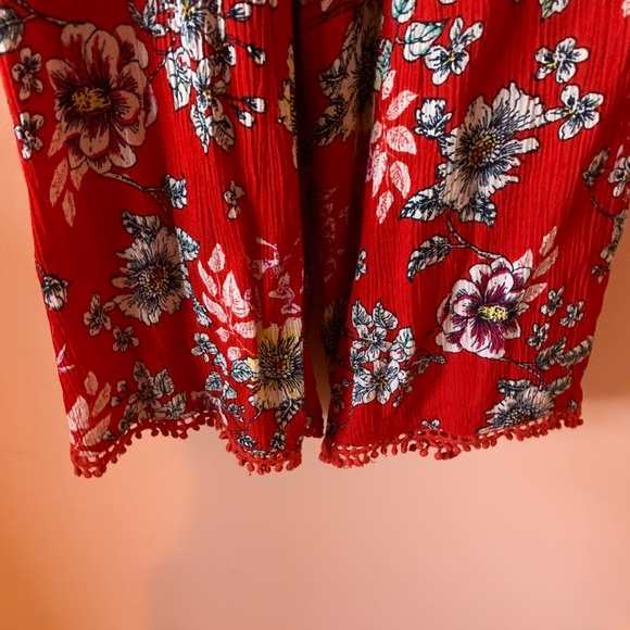 FLORAL JUMPSUIT WITH TIE-BACK BY PATRONS OF PEACE - Picture 4 of 4